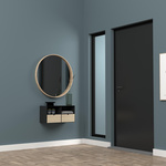 Joliet czarna szafka nocna