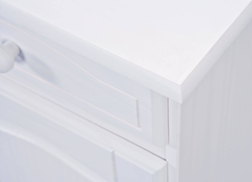 Komoda LIVIO drewniana biała