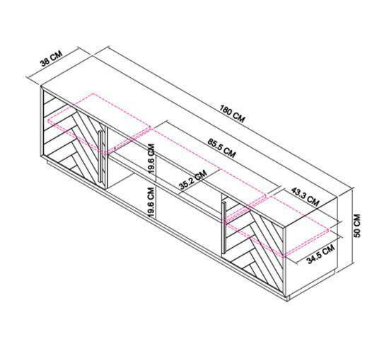 Seville 25-2 Komoda RTV