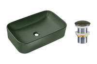 Korek do umywalki KAMA-MFG i NELI-MFG Zielony Mat