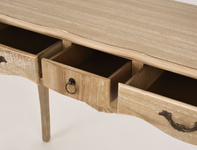 Merano 017B Konsola-sekretarzyk stylowo rzeźbiona