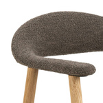 Actona Krzesło Do Jadalni z Podłokietnikiem Addi Dąb Olejowany Ciemnoszary