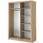 ARTI AR-04 - Szafa Przesuwna 2-drzwiowa 150 cm Dąb Shetland