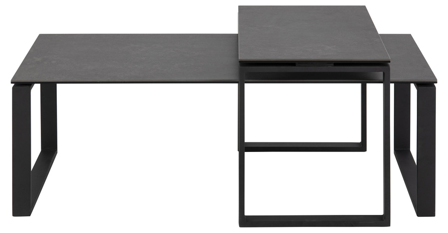 Katrine Stolik Kawowy Czarny