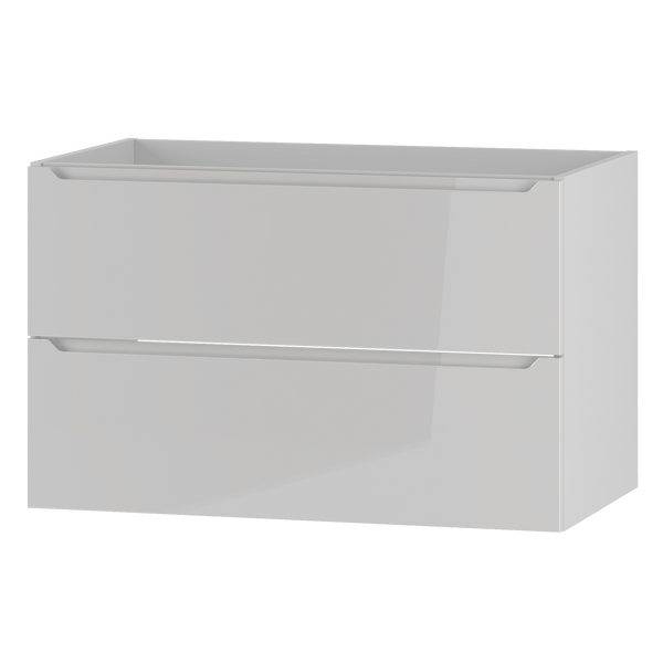 ETNA-01 Szafka Pod Umywalkę 2S 80 cm Biały Mat Biały Połysk