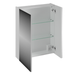 LUSTRO-01 - Szafka Wisząca z Lustrem 2D 60cm Biały Mat