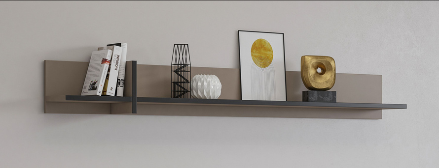 Cross - Półka Wisząca Congo Czarny Mat