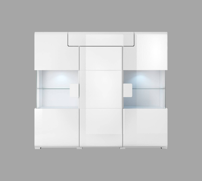 Toledo WM Witryna Barek 3D1S Biały / Biały Połysk