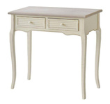 Pesaro 016 Konsola- sekretarzyk 2S prowansalski kremowy drewno/mdf