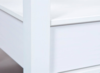 Stolik kawowy PROVENCE 7 drewniany biały