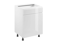 Szafka Kuchenna Dolna 1D1S D60S1 Aspen White Biały Połysk