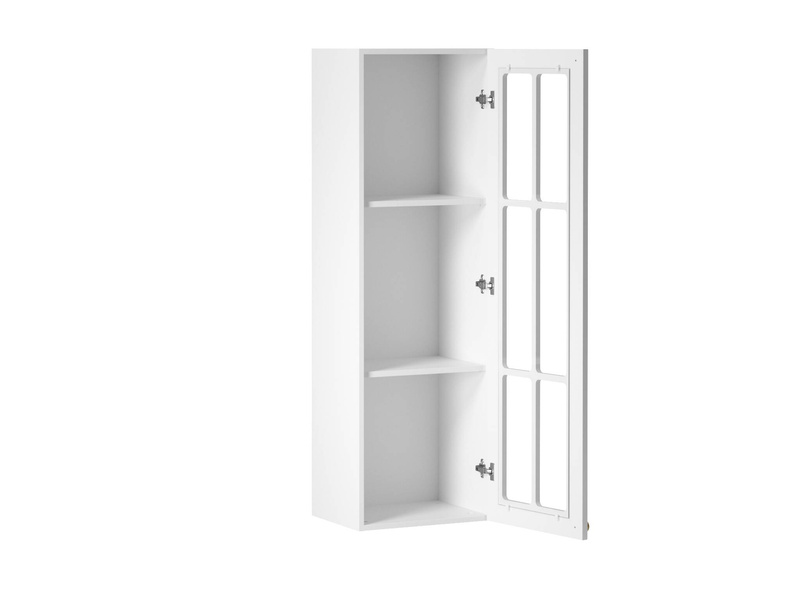 Szafka Kuchenna Górna Witryna 1-drzwiowa W40S Linea White Biały Mat