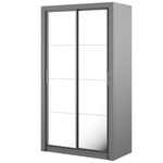 ARTI AR-19 - Szafa Przesuwna 2-drzwiowa 120 cm Szara