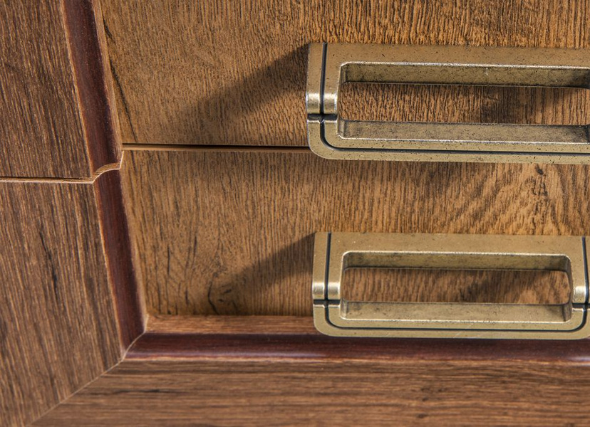 TADEUSZ-9 - Szafa 1D1S Dąb Stuletni Opcja z Półkami