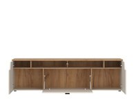 Cut Out CTUF02 - Komoda RTV 2D1K Cashmere Dąb Coast Evoke