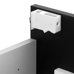 Astor Zestaw Nicole Czarny 60 cm Szafka z Umywalką Czarny Mat