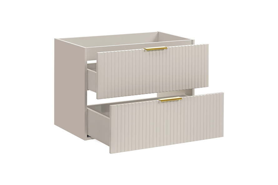 ADEL CASHMERE 82-80-2S Szafka pod umywalkę 80 cm 2 szuflady