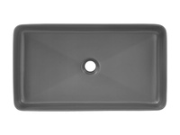 Nowoczesna umywalka E-6275 DARK MATT GREY