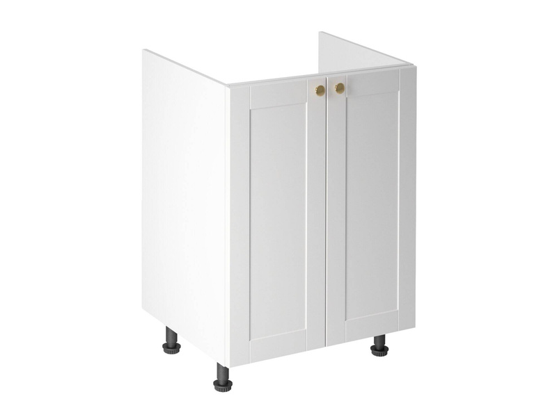 Szafka Kuchenna Dolna 2-drzwiowa D60Z Linea White Biały Mat