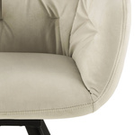 Lola Krzesło Do Jadalni Z Podłokietnikiem Piaskowe