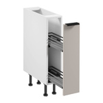 Szafka Kuchenna Dolna 1S Cargo Sorento D20C Biały Mat Beżowy Mat