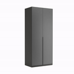 Teo TO-22-AG - Szafa 2-drzwiowa Garderoba Antracyt Grafit