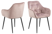 Brooke Krzesło Brudny róż