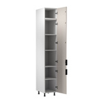 Szafka Kuchenna Dolna 2D Sorento D40SPWN P/L Biały Mat Beżowy Mat