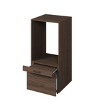 Aza - Zabudowa na Pralkę/Suszarkę 1S1P Orzech Villa