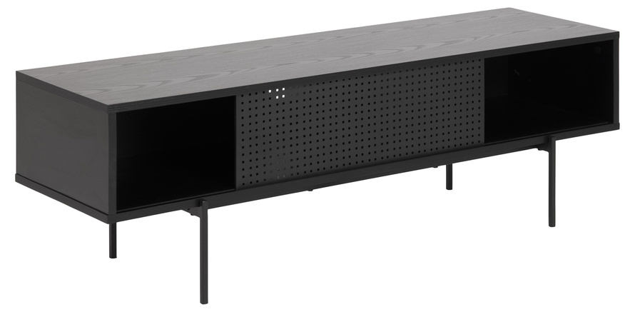 Angus czarna komoda RTV