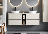 ETNA-02 Szafka Pod Umywalkę 2S 60 cm Kaszmir Mat