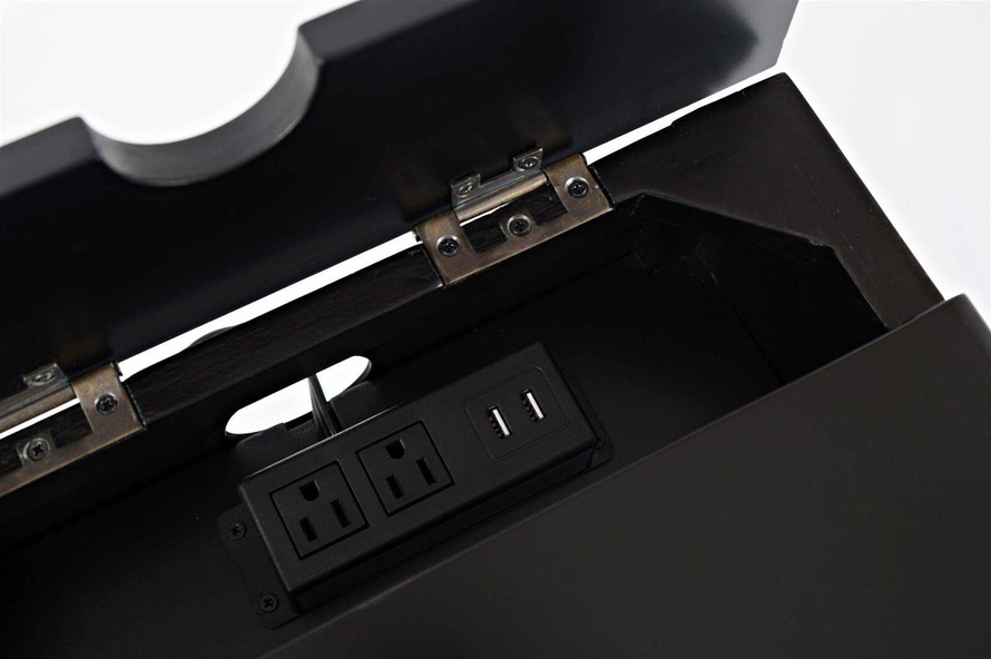 AV275-22 Szafka 1D/1S Avola Antique Black