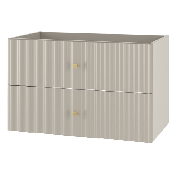 AQUA-01 - Szafka Pod Umywalkę 2S 80cm Kaszmir