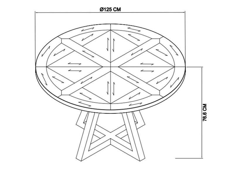 Indus IN09-0 Stół 125cm