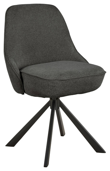 Actona Krzesło Do Jadalni Carlton Ciemny Szary