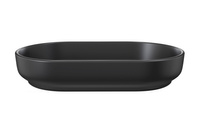Umywalka Nablatowa Ceramiczna RIVER 2 BLACK MATT UN 55 (E-6594) Czarny Mat