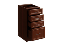 Szafka Kuchenna Dolna 4 Szuflady D40S4 Sycylia Orzech