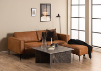 Actona Stolik Kawowy Vega 90 cm Ciemnobrązowy