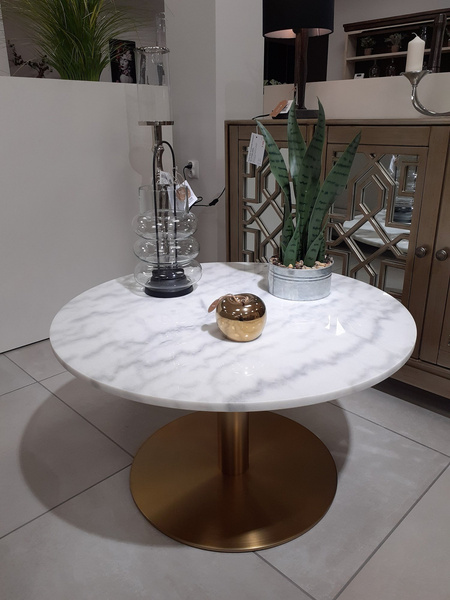 Corby Stolik kawowy Biały _01