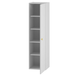 ELEGANTE-08 - Słupek Wysoki 1-drzwiowy Biały Mat