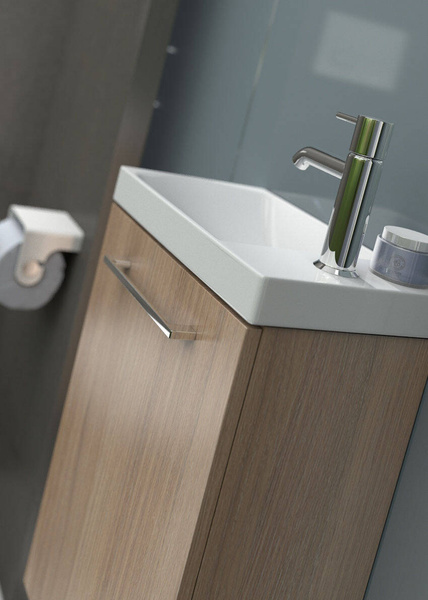 Oristo Szafka z Umywalką GEO 40 cm Dąb Jasny Urban