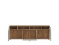 Cut Out CTUF01 - Komoda RTV 2D1K Cashmere Dąb Coast Evoke