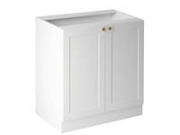 Szafka Kuchenna Dolna 2-drzwiowa D80 Linea White Biały Mat