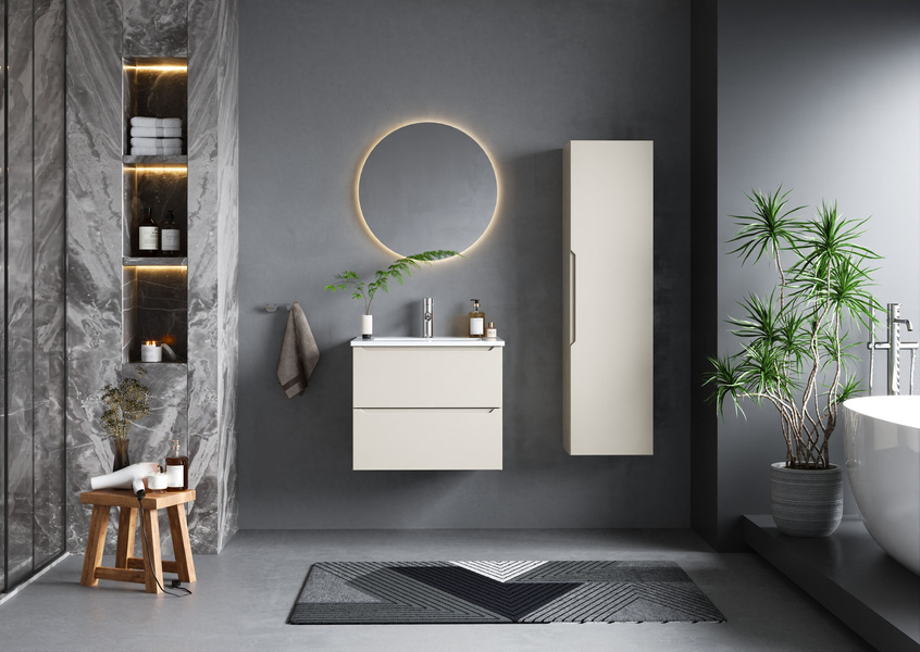 ETNA-03 - Słupek Wysoki 1-drzwiowy Kaszmir