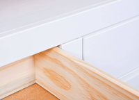 Komoda RTV PROVENCE 3 drewniana biała