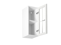 Szafka Kuchenna Górna Witryna 1-drzwiowa Prawa G30S-P Prowansja Sosna Andersen Biały Mat