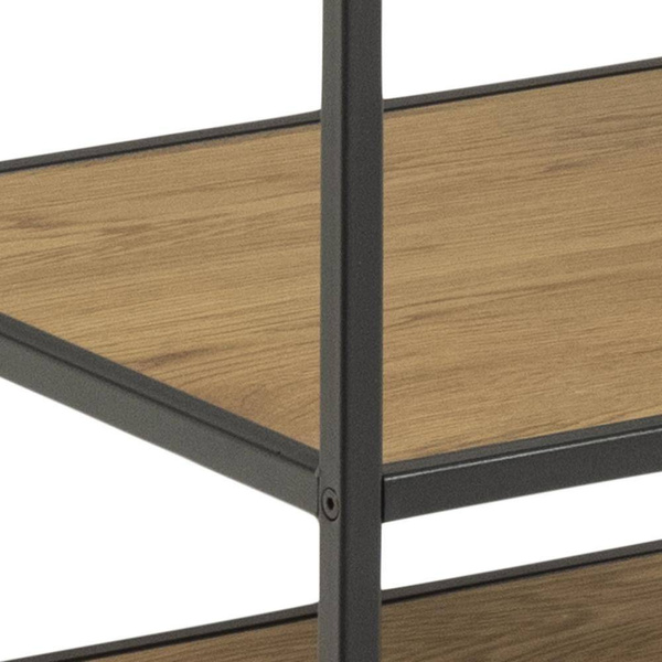 Seaford czarny wieszak