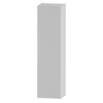 CLEO-03 - Słupek Wysoki 1-drzwiowy Biały Mat
