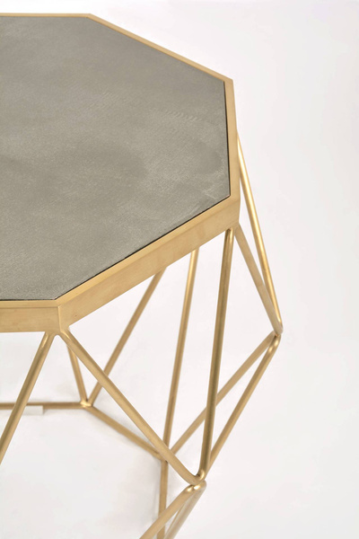 Glamour Gl1715 Stolik kawowy złoty ze stali