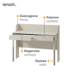 HARMONY HR-03 - Biurko 2S Kaszmir/Truflowy